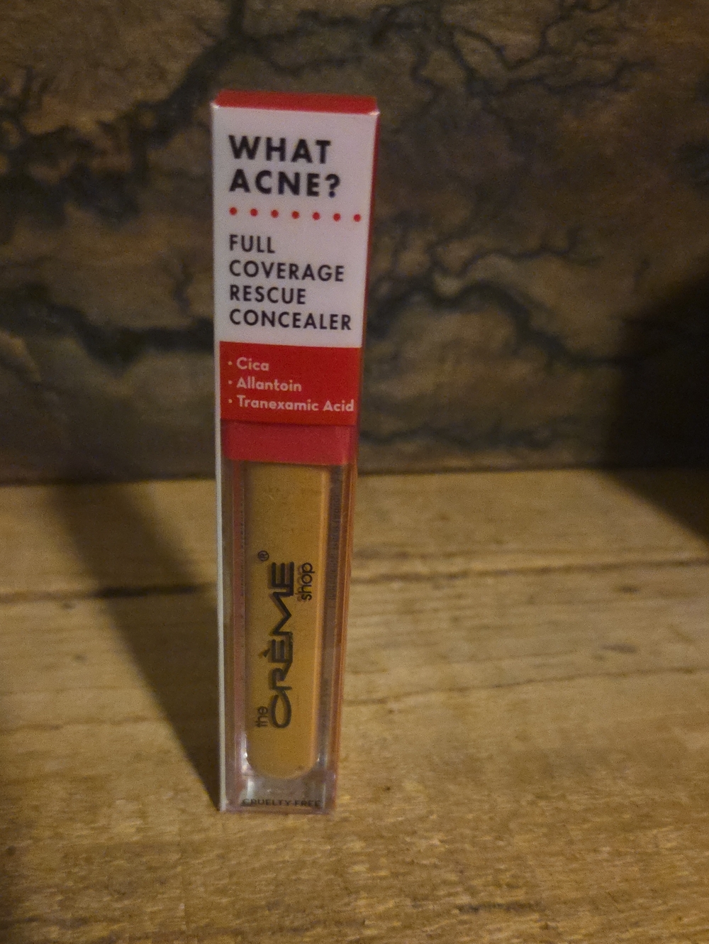 The Crème Shop Full Coverage Rescue Concealer - Beige 10 NIB